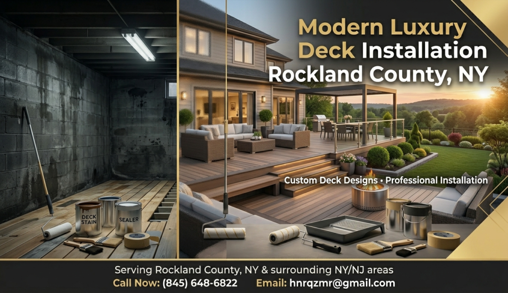 Luxury Deck Installation Rockland County NY